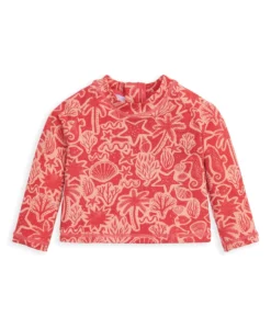 Seahorse Long Sleeve Swim Top and Bottoms