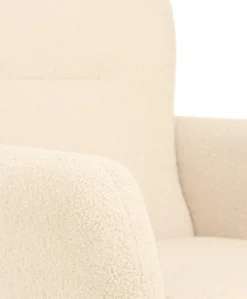 Settle Swivel Nursing Chair - Off White Boucle