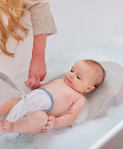 Shnuggle Newborn Bath Support – Taupe