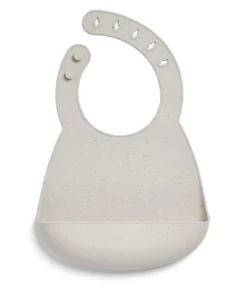 Silicone Bibs (2 Pack) – Neutral Speckle