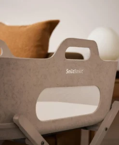 SnuzBaskit Moses Basket & Stand - Mocha
