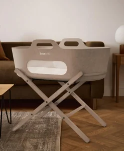 SnuzBaskit Moses Basket & Stand - Mocha