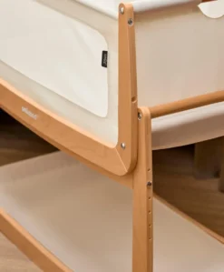 SnuzPod 5 Bedside Crib - Natural