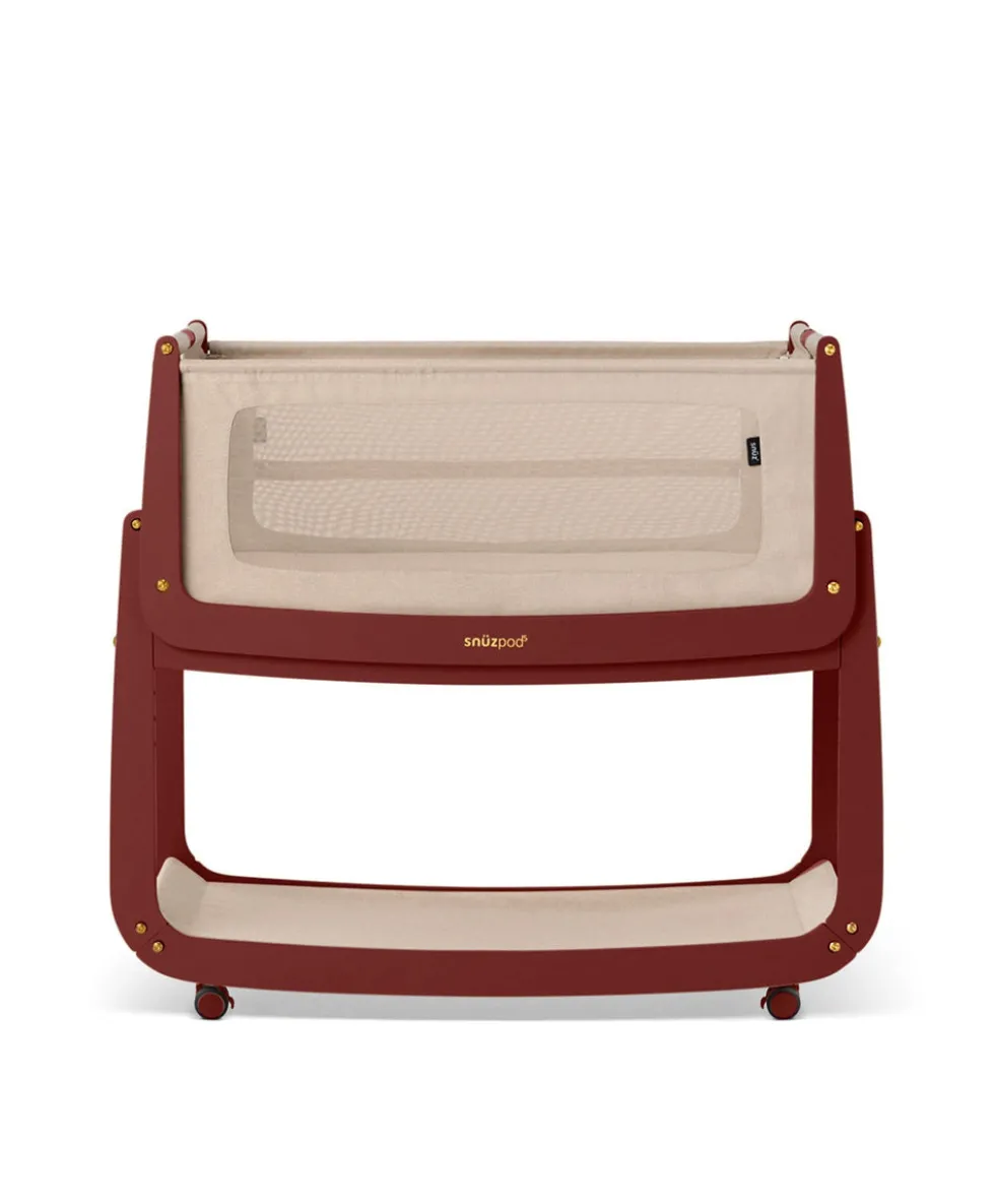 SnuzPod 5 Bedside Crib - Rouge