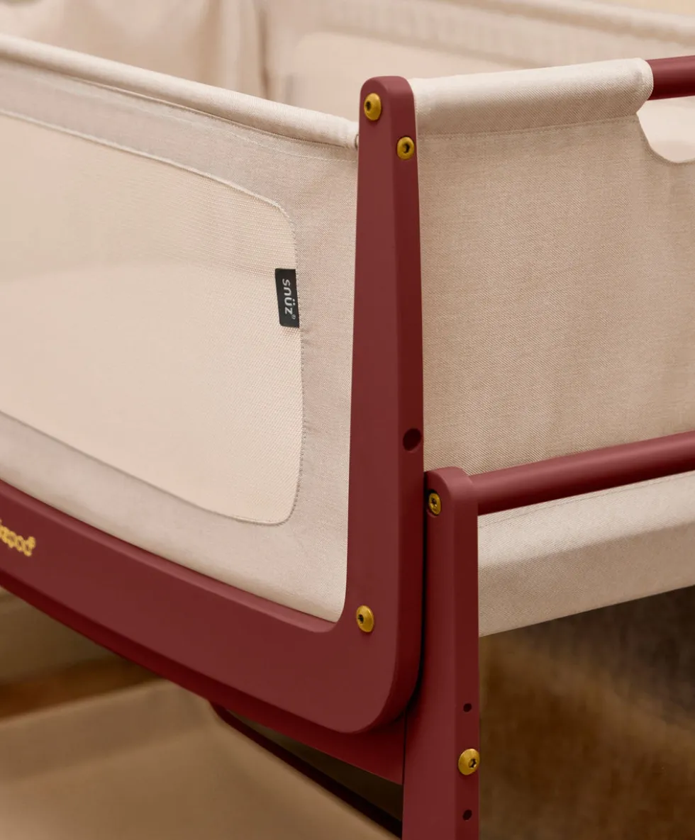 SnuzPod 5 Bedside Crib - Rouge