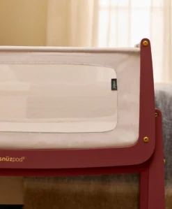SnuzPod 5 Bedside Crib - Rouge