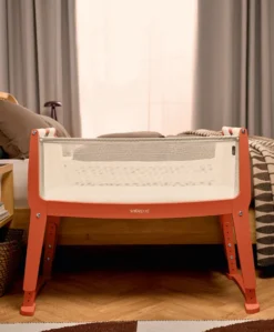 SnuzPod Studio Bedside Crib – Florence Ember