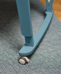 SnuzPod Studio Bedside Crib – Santorini Sky Blue