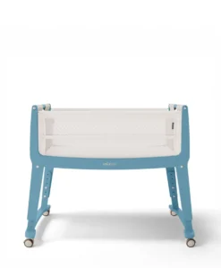SnuzPod Studio Bedside Crib – Santorini Sky Blue