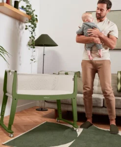 SnuzPod Studio Bedside Crib – Tokyo Matcha