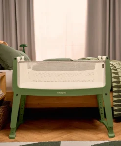 SnuzPod Studio Bedside Crib – Tokyo Matcha