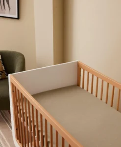 Snuz Twin Pack Cot & Cotbed Sheets - Sage Cross