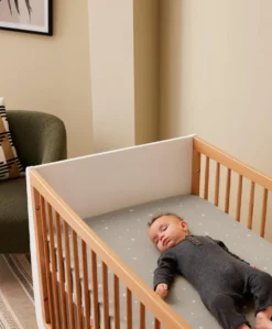 Snuz Twin Pack Cot & Cotbed Sheets - Grey Star