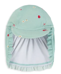 Strawberry Peaked Sunhat