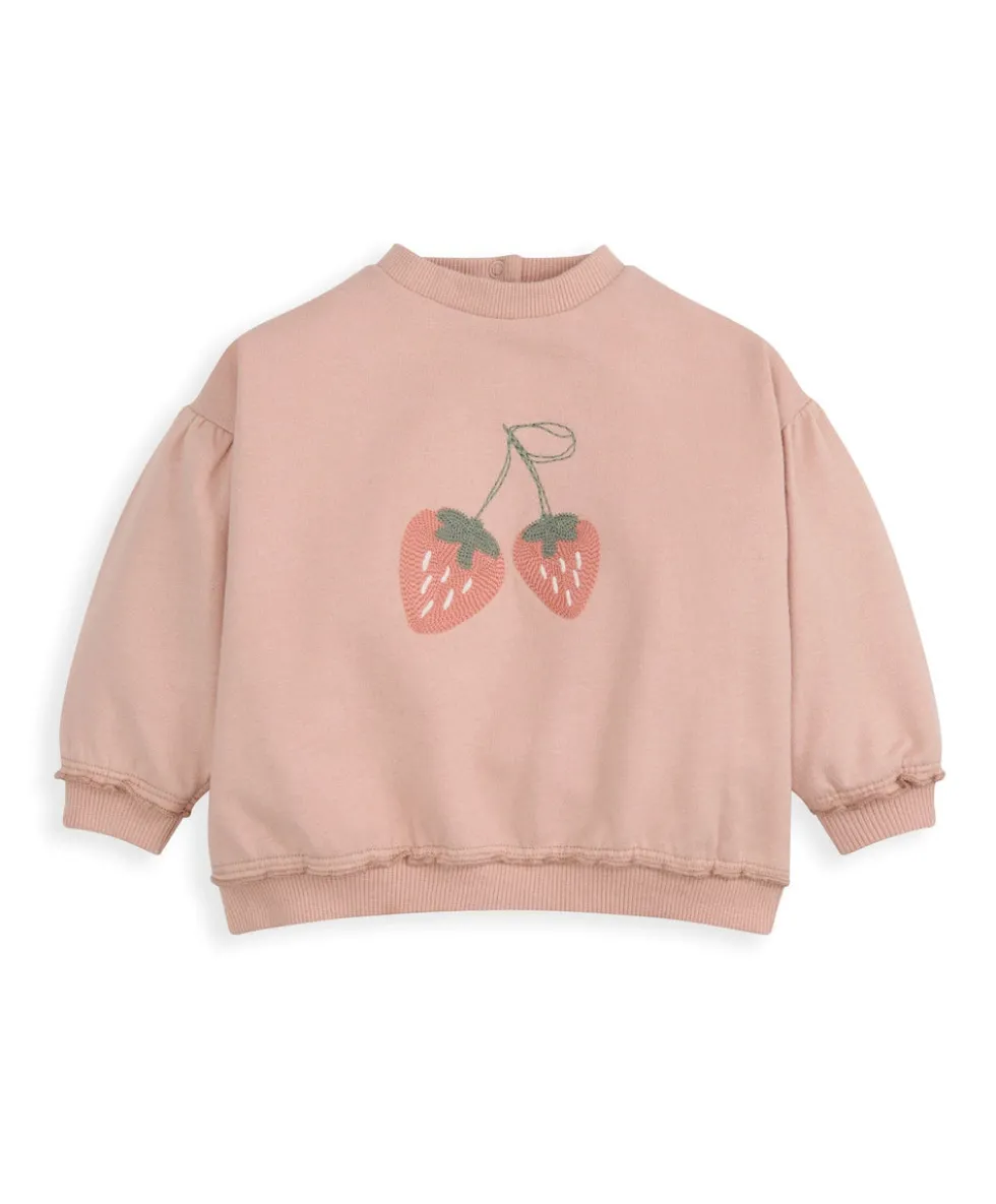 Strawberry Top and Joggers Outfit Set