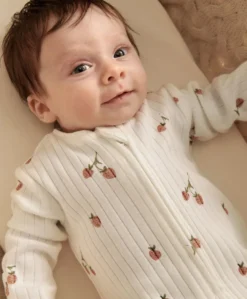 Strawberry Zip Sleepsuit