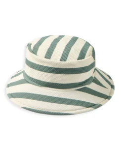 Stripe Bucket Swim Hat