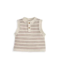 Stripe Knitted Top & Shorts