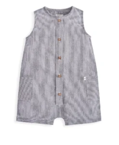 Stripe Shortie Romper & Hat