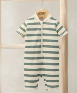 Stripe Short Sleeve Rashsuit
