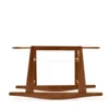 The Little Green Sheep Moses Basket Rocking Stand - Walnut