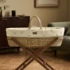 The Little Green Sheep Moses Basket Stand - Walnut