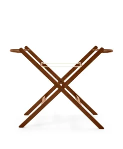 The Little Green Sheep Moses Basket Stand - Walnut
