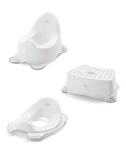 Toilet Training Essentials Bundle (3 Pieces) - Pebble Grey