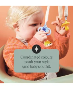 Tommee Tippee Soother Clip - Cream