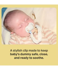 Tommee Tippee Soother Clip - Cream