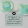 Tommee Tippee Ultra-light StayPut Night Glow Dummy 6-18m (2 Pack)