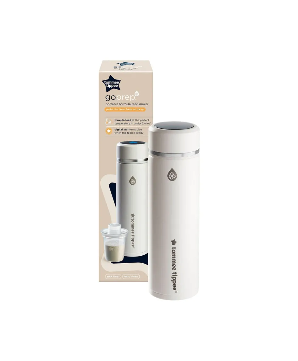 Tommee Tippee Ultra UV 3-in-1 Electric Steriliser & GoPrep Formula Feed Maker Bundle - Black