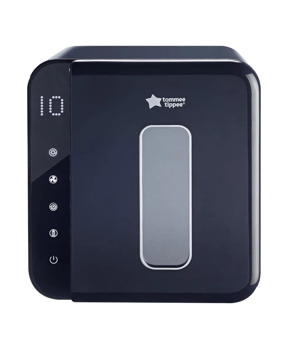 Tommee Tippee Ultra UV 3-in-1 Electric Steriliser & GoPrep Formula Feed Maker Bundle - Black