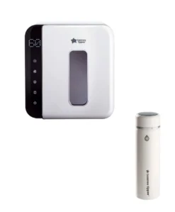 Tommee Tippee Ultra UV 3-in-1 Electric Steriliser & GoPrep Formula Feed Maker Bundle - White