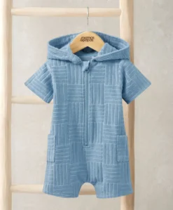 Towelling Romper