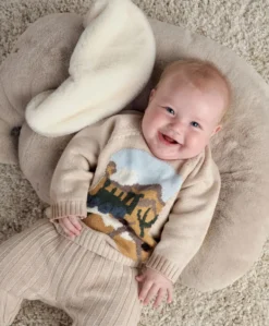 Tummy Time Snugglerug - Elephant