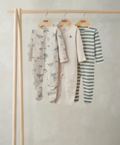 Under the Sea Sleepsuits (Pack of 3)
