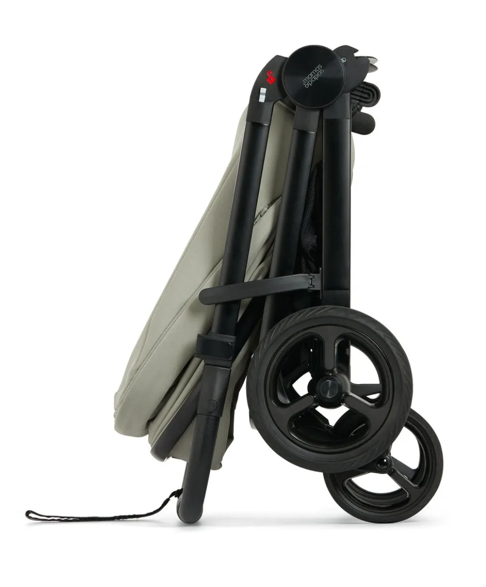 Vardo Complete Pushchair Bundle with Cybex Cloud T i-Size Rotating Baby Car Seat & Base (9 Pieces) - Sage