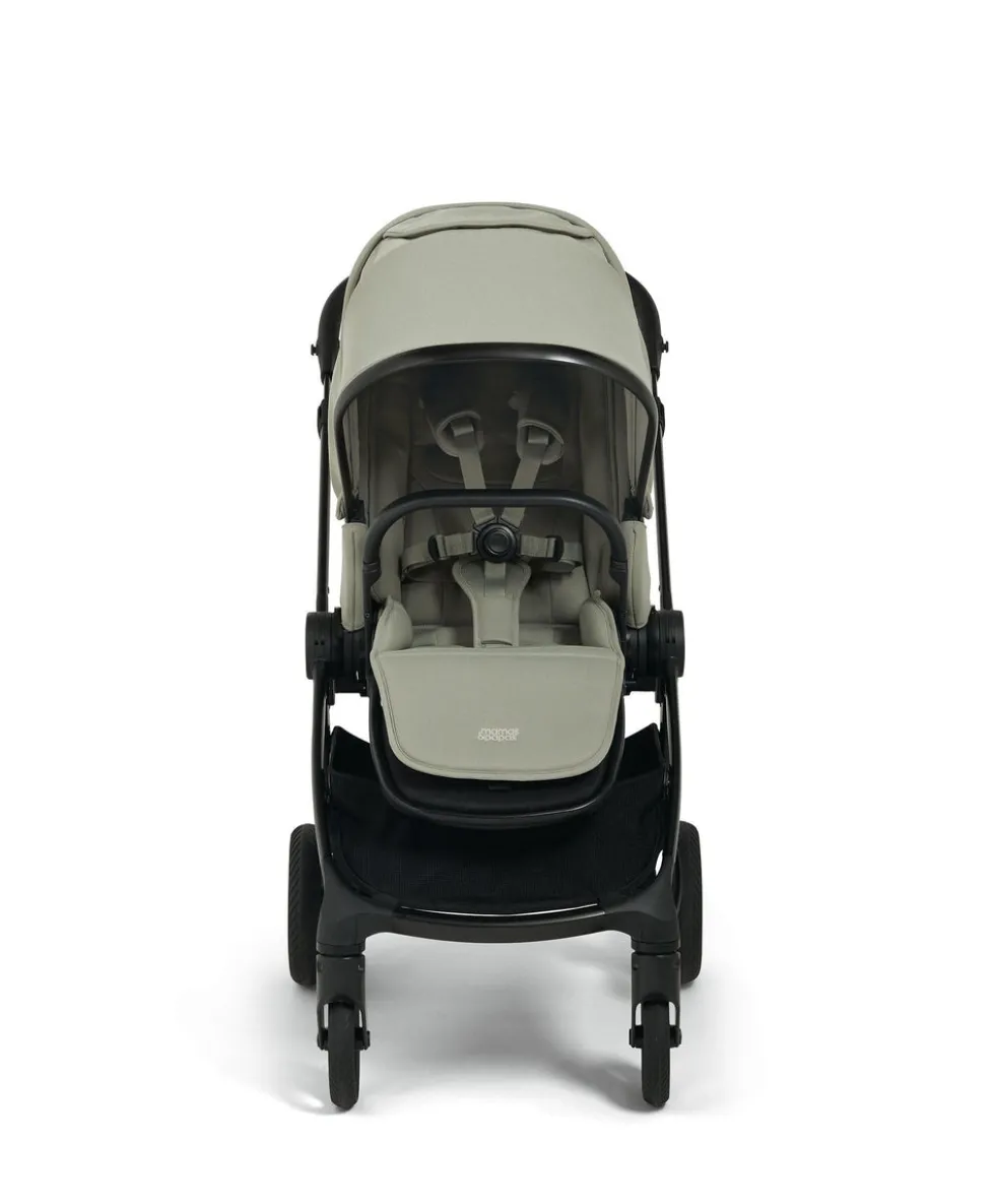 Vardo Complete Pushchair Bundle with Cybex Cloud T i-Size Rotating Baby Car Seat & Base (9 Pieces) - Sage