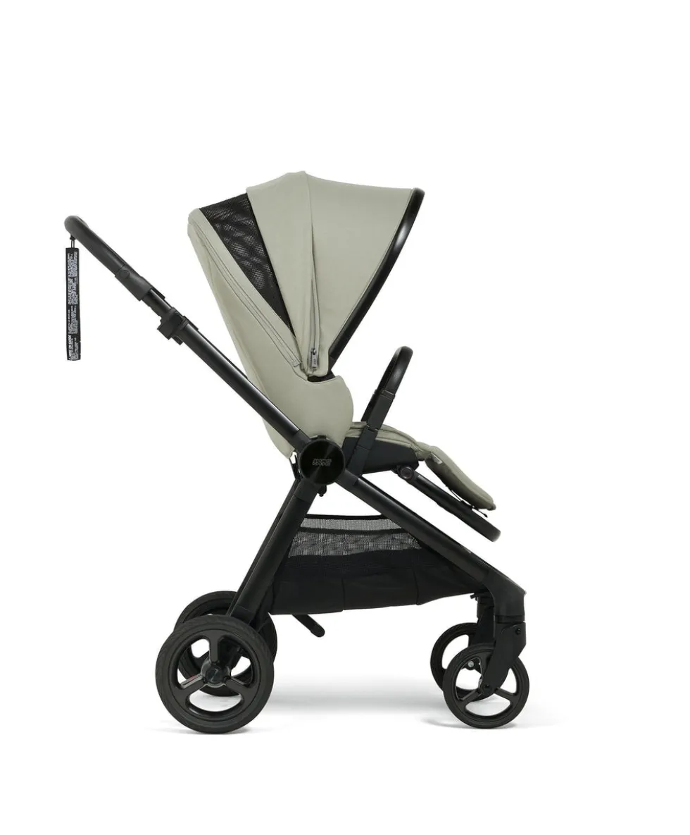 Vardo Complete Pushchair Bundle with Cybex Cloud T i-Size Rotating Baby Car Seat & Base (9 Pieces) - Sage