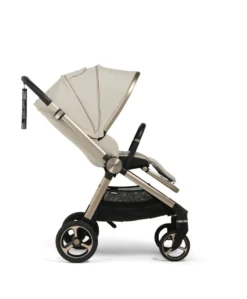 Vardo Complete Pushchair Bundle with Cybex Cloud T+ i-Size Rotating Baby Car Seat & Base (9 Pieces) - Shell