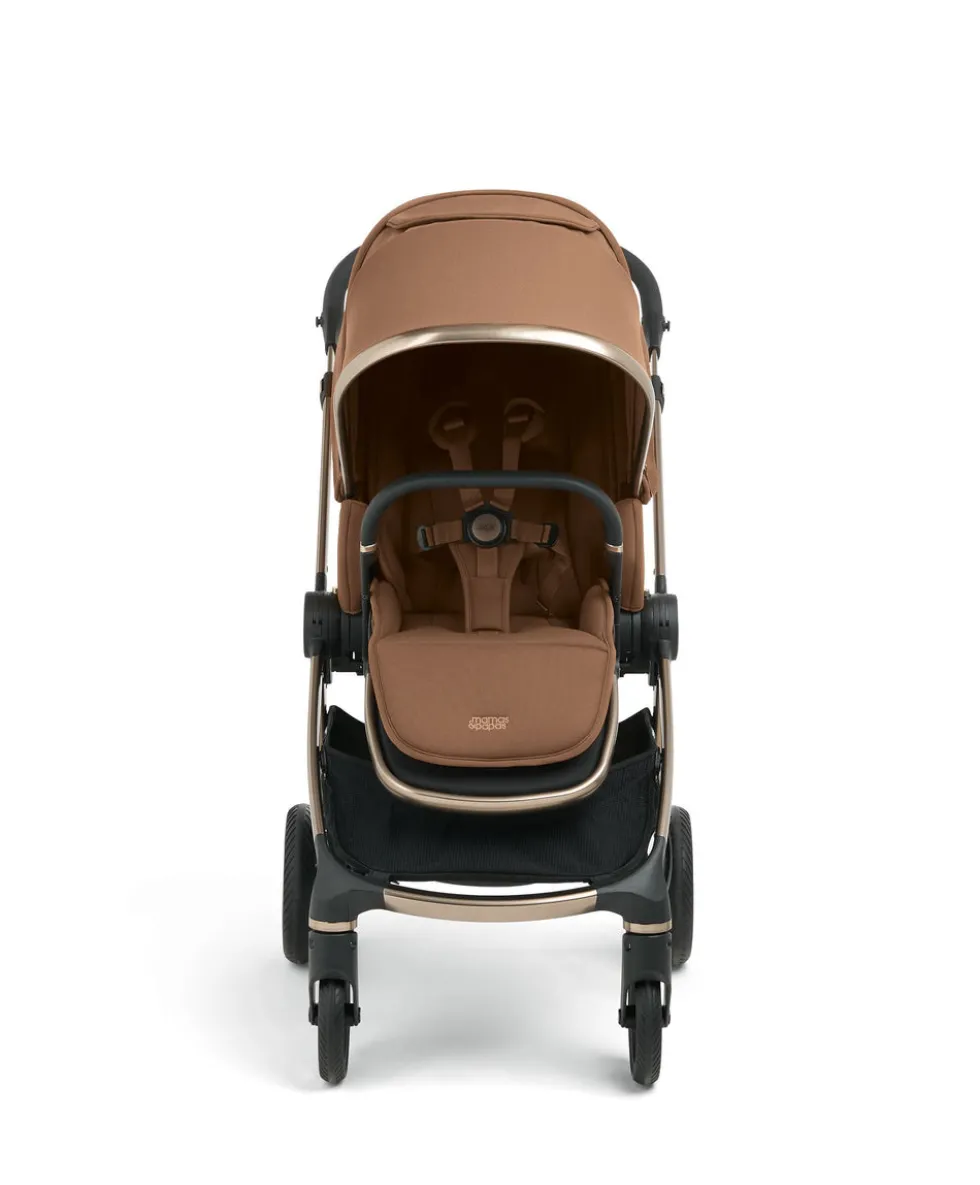 Vardo Essential Pushchair Bundle (7 Pieces) - Nutmeg