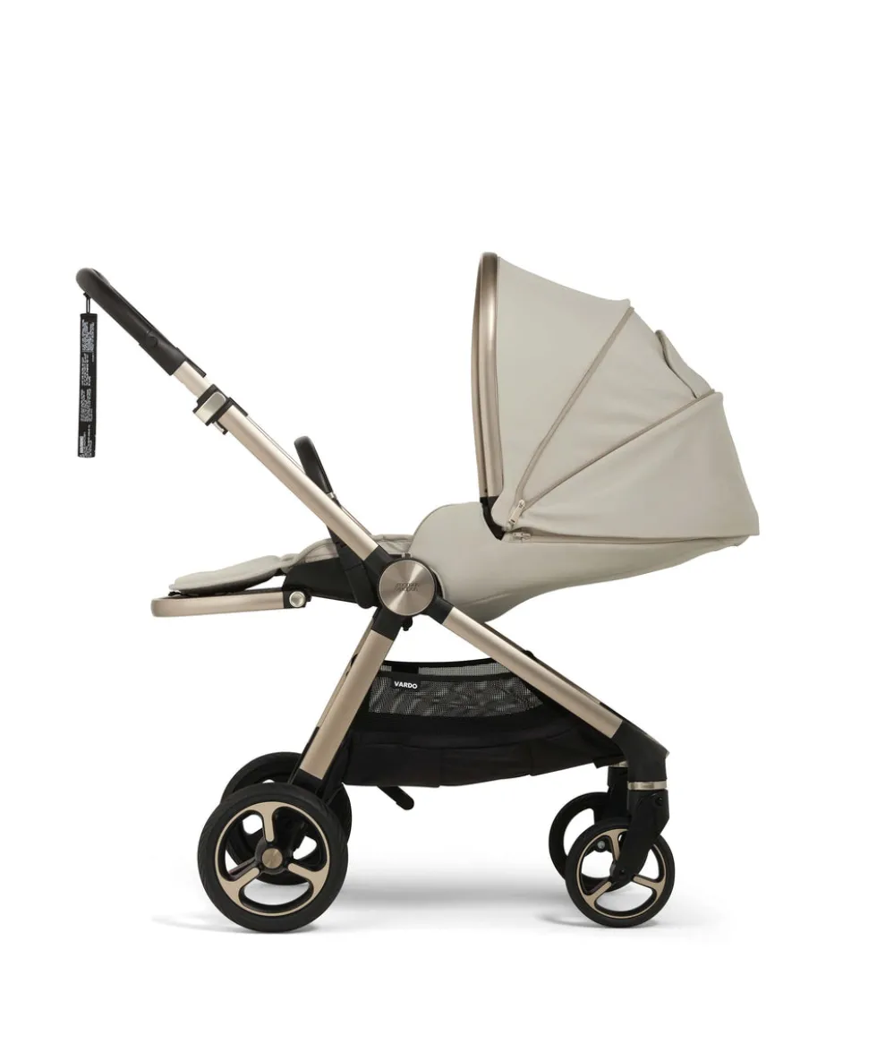 Vardo Pushchair Baby to Toddler Travel Bundle with Cybex Cloud T & Sirona T (10 Pieces) - Shell