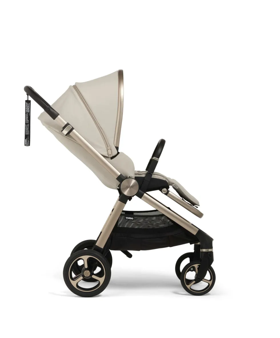 Vardo Pushchair Baby to Toddler Travel Bundle with Cybex Cloud T & Sirona T (10 Pieces) - Shell