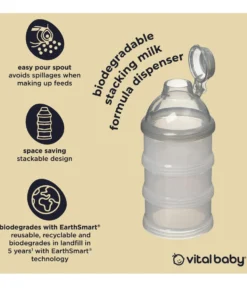 Vital Baby Nurture stacking milk formula dispenser