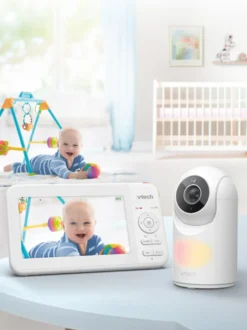 VTech VM5467 5inch Pan & Tilt Video Monitor with Night Light