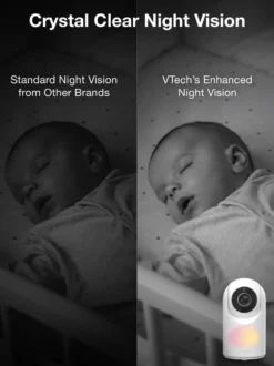 VTech VM5467 5inch Pan & Tilt Video Monitor with Night Light
