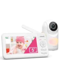 VTech VM5467 5inch Pan & Tilt Video Monitor with Night Light