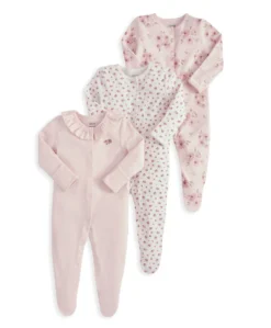 Watercolour Sleepsuits (Pack of 3)