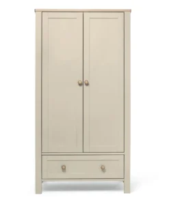 Wedmore 3 Piece Cotbed Range With Premium Dual Core Mattress - Cashmere/Oak